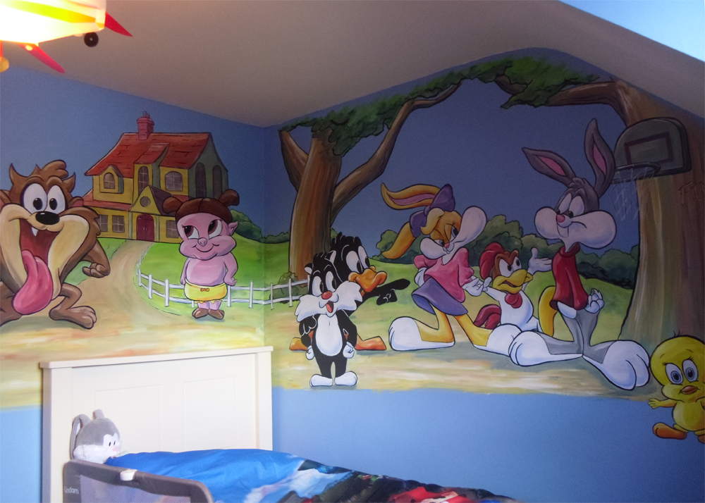 Looney Tunes Bedroom Decor