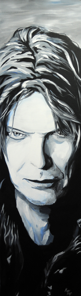 David Bowie Portrait by Kevin McHugh Art