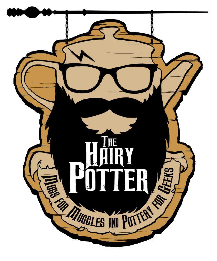 The Hairy Potter Logo by Kevin McHugh Art
