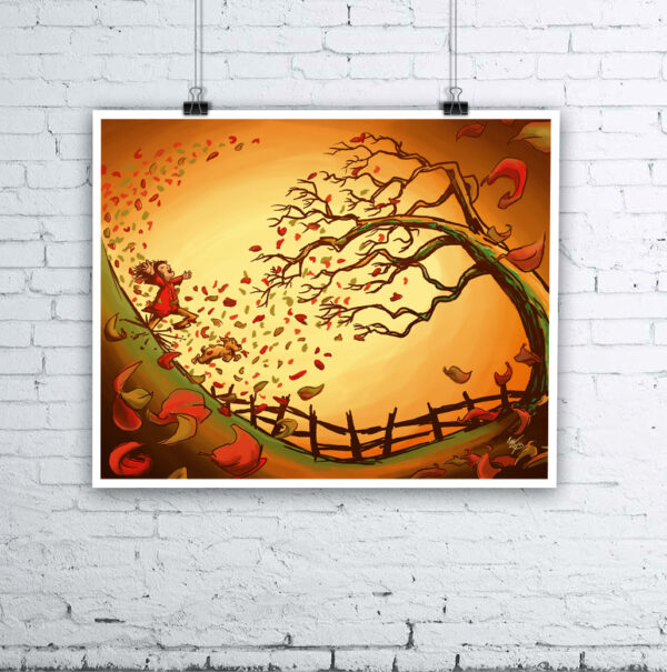 Autumn Has Arrived Giclée Print - Autumn Fall Art by Kevin McHugh