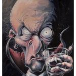 Great Grandvampa - Dracula Vampire Portrait by Kevin McHugh Art