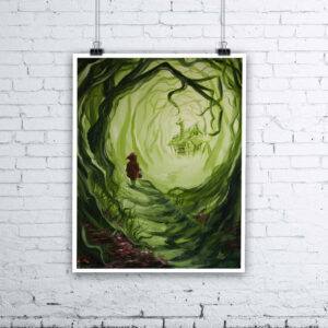 Heart of the Woods - Little Red Riding Hood by Kevin McHugh Art