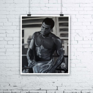 Muhammad Ali Painting by Kevin McHugh Art