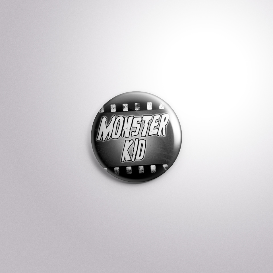 Monster Kid Badge by Kevin McHugh Art