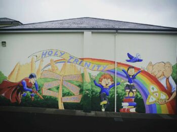 Holy Trinity School Mural by Kevin McHugh Art