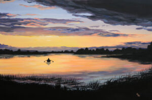 Lough Erne Sunset by Kevin McHugh Art