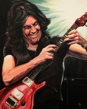 Pat "The Professor" McManus Portrait by Kevin McHugh Art