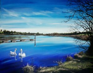 Galloon Island Painting - Private Commission