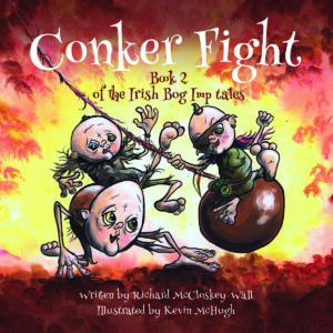 Front Cover of Conker Fight - children's book illustrated by Kevin McHugh